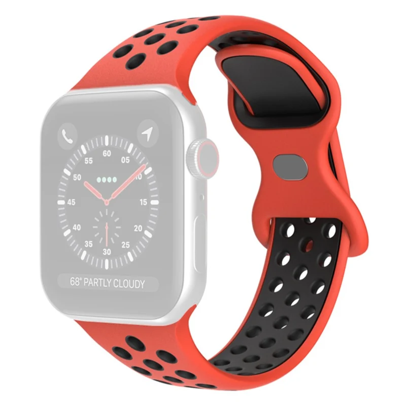 Haltbar Apple Watch Series 7 41mm Silikon / TPU armband
