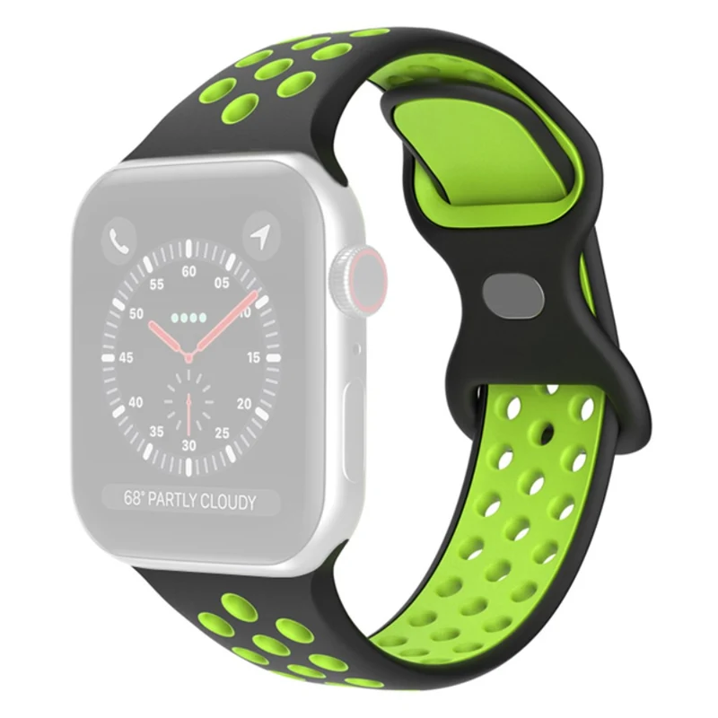 Haltbar Apple Watch Series 7 41mm Silikon / TPU armband