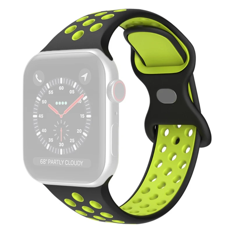 Haltbar Apple Watch Series 7 41mm Silikon / TPU armband