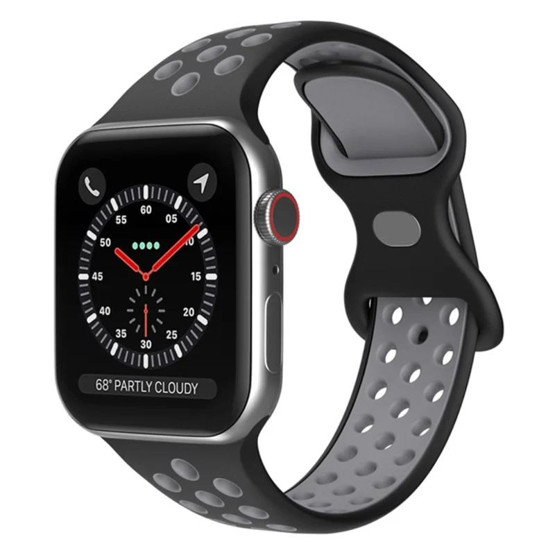Haltbar Apple Watch Series 7 41mm Silikon / TPU armband