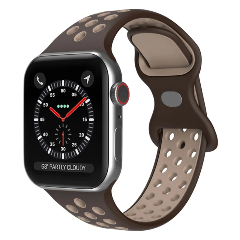 Haltbar Apple Watch Series 7 41mm Silikon / TPU armband
