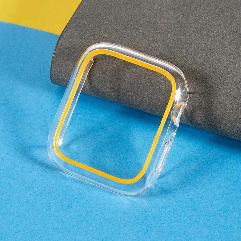 Schützend Apple Watch Series 7 41mm Silikon / TPU Hülle