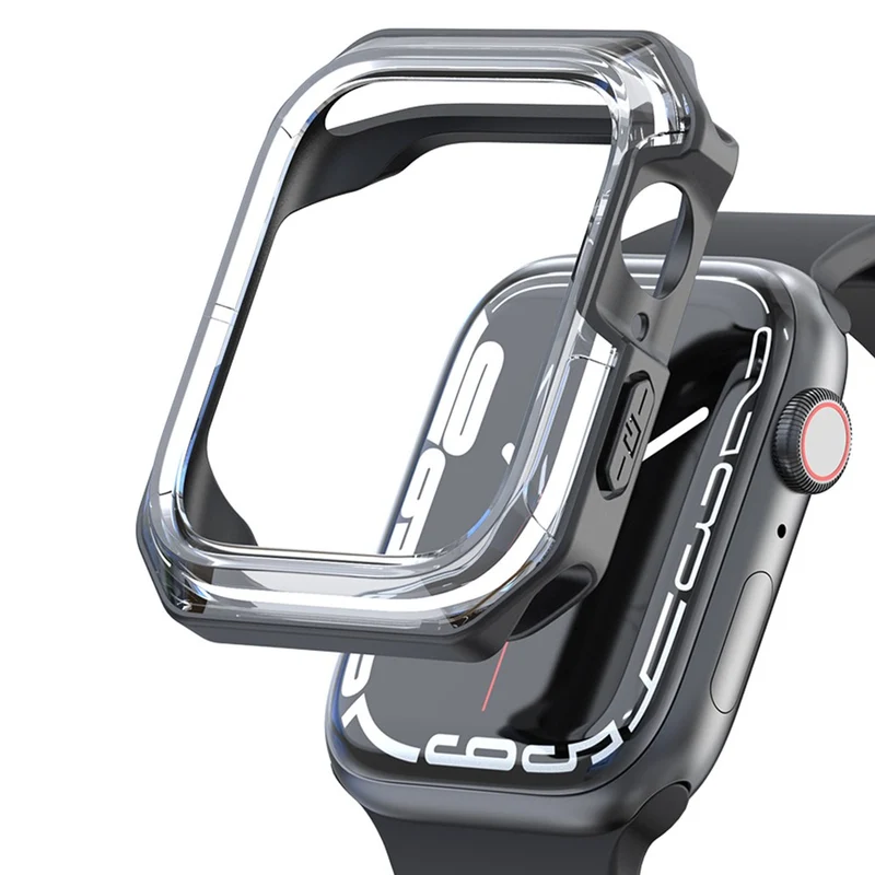Unglaublich Stylisch Apple Watch Series 7 41mm Silikon / TPU Hülle