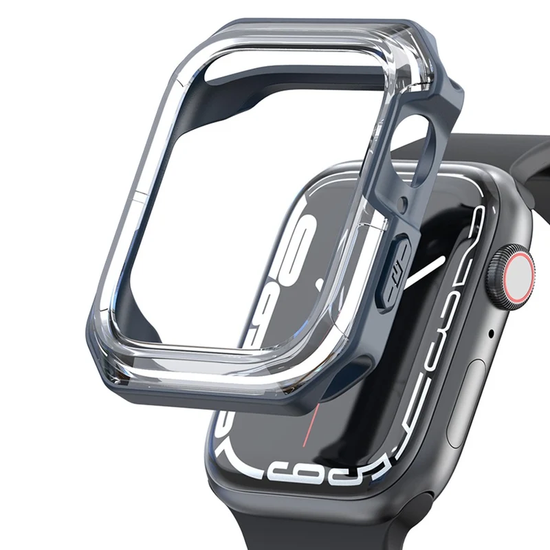 Unglaublich Stylisch Apple Watch Series 7 41mm Silikon / TPU Hülle