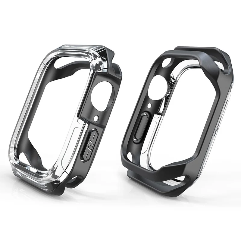 Unglaublich Stylisch Apple Watch Series 7 41mm Silikon / TPU Hülle