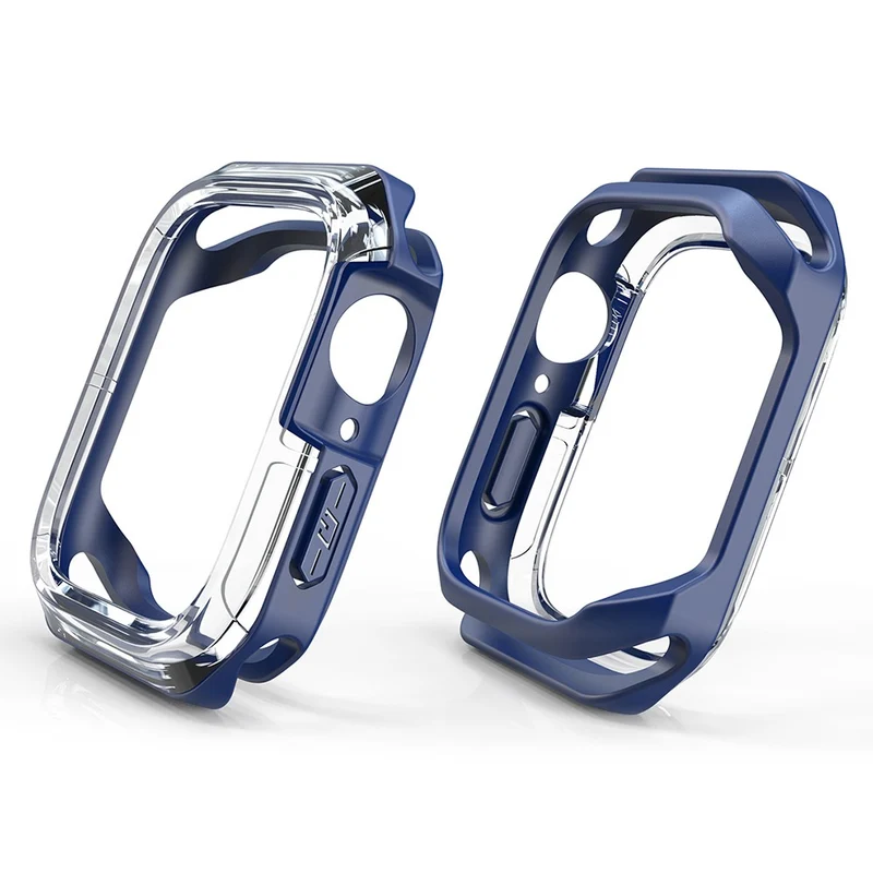 Unglaublich Stylisch Apple Watch Series 7 41mm Silikon / TPU Hülle