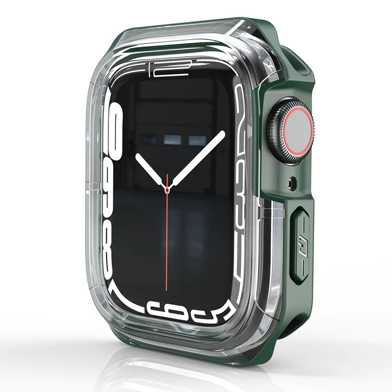 Unglaublich Stylisch Apple Watch Series 7 41mm Silikon / TPU Hülle