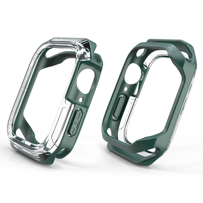 Unglaublich Stylisch Apple Watch Series 7 41mm Silikon / TPU Hülle