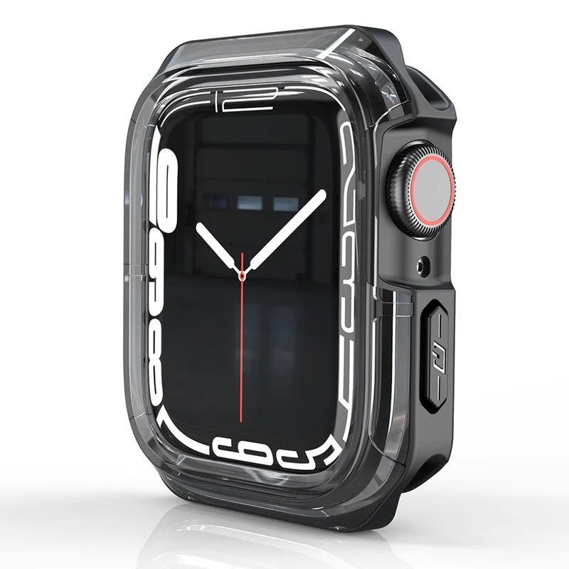 Unglaublich Stylisch Apple Watch Series 7 41mm Silikon / TPU Hülle