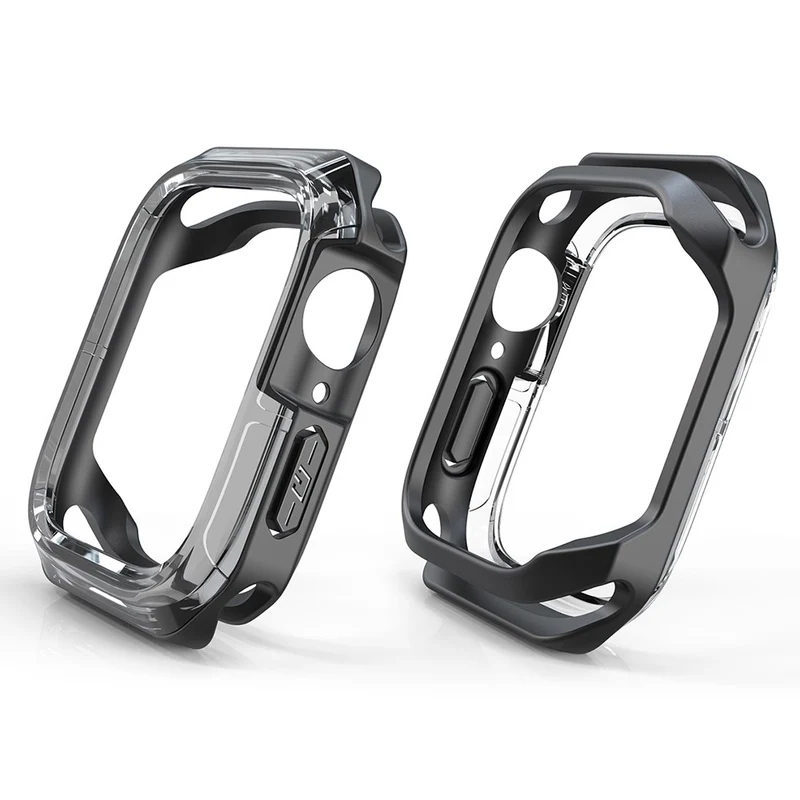 Unglaublich Stylisch Apple Watch Series 7 41mm Silikon / TPU Hülle