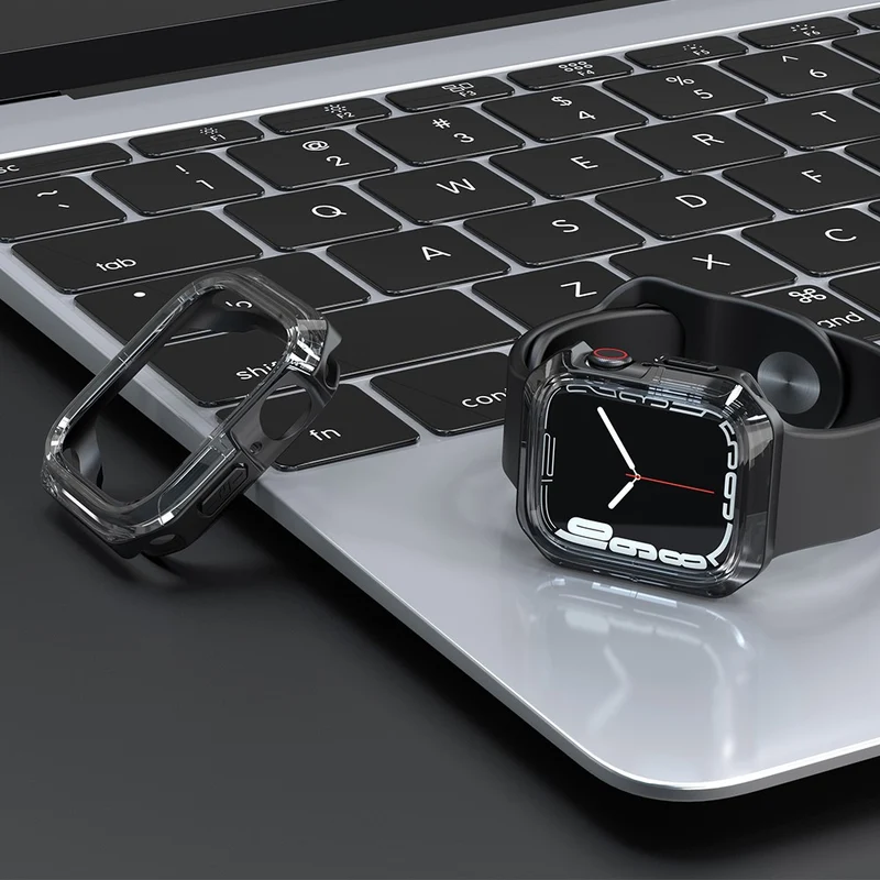 Unglaublich Stylisch Apple Watch Series 7 41mm Silikon / TPU Hülle