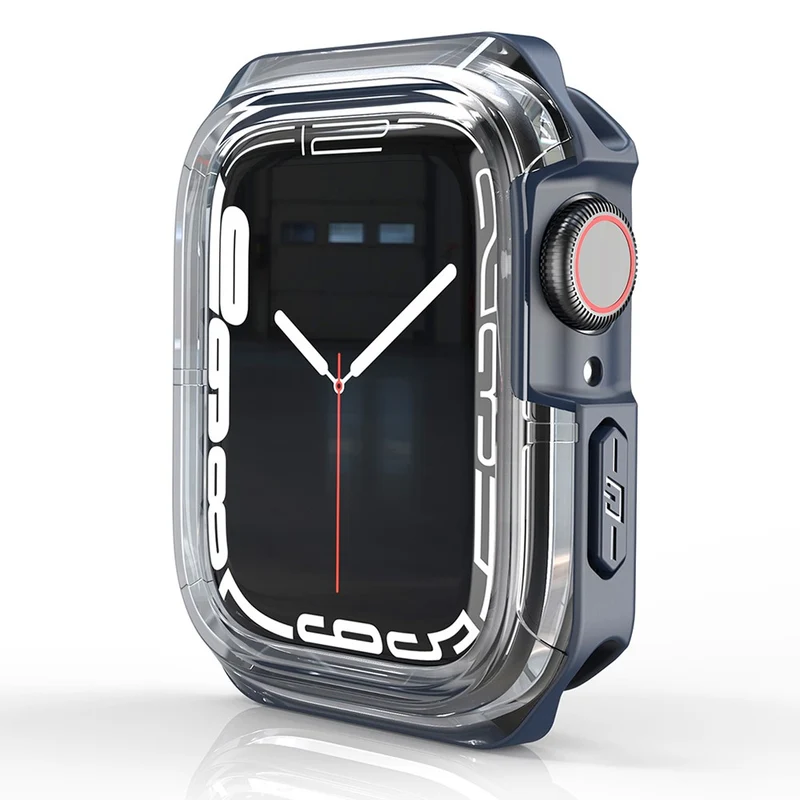 Unglaublich Stylisch Apple Watch Series 7 41mm Silikon / TPU Hülle