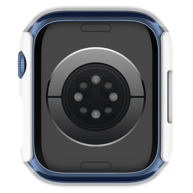 Mega Modisch Apple Watch Series 7 45mm Hülle mit Displayschutz in Plastik und Gehärtetes Glas