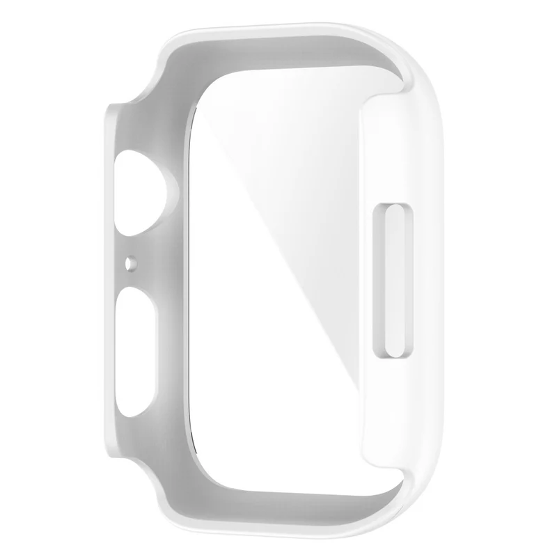 Mega Modisch Apple Watch Series 7 45mm Hülle mit Displayschutz in Plastik und Gehärtetes Glas