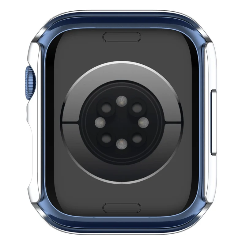 Mega Modisch Apple Watch Series 7 45mm Hülle mit Displayschutz in Plastik und Gehärtetes Glas