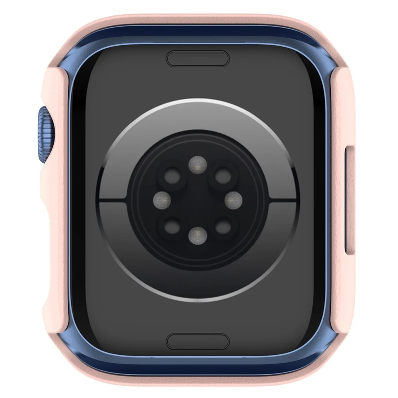 Mega Modisch Apple Watch Series 7 45mm Hülle mit Displayschutz in Plastik und Gehärtetes Glas