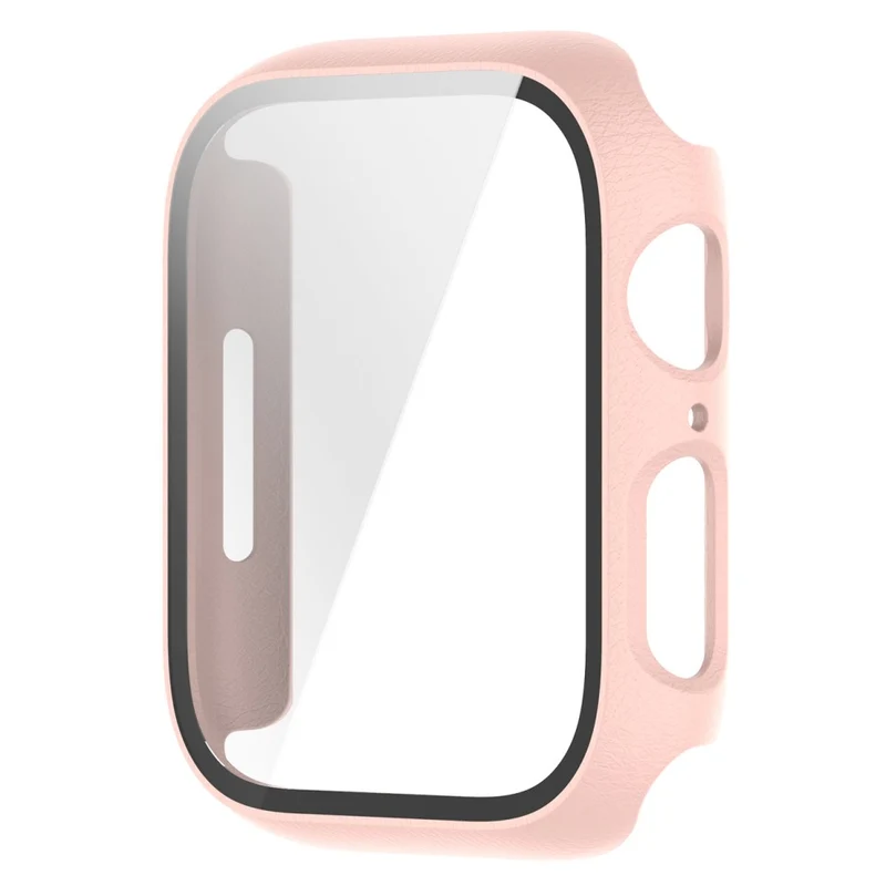 Mega Modisch Apple Watch Series 7 45mm Hülle mit Displayschutz in Plastik und Gehärtetes Glas