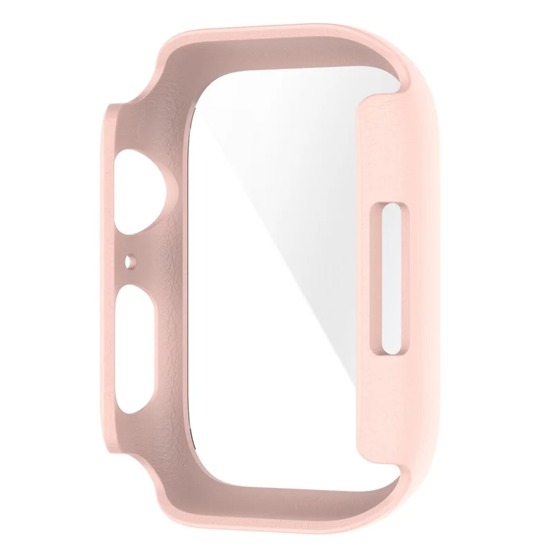 Mega Modisch Apple Watch Series 7 45mm Hülle mit Displayschutz in Plastik und Gehärtetes Glas