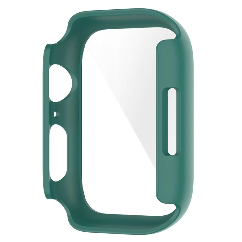 Mega Modisch Apple Watch Series 7 45mm Hülle mit Displayschutz in Plastik und Gehärtetes Glas