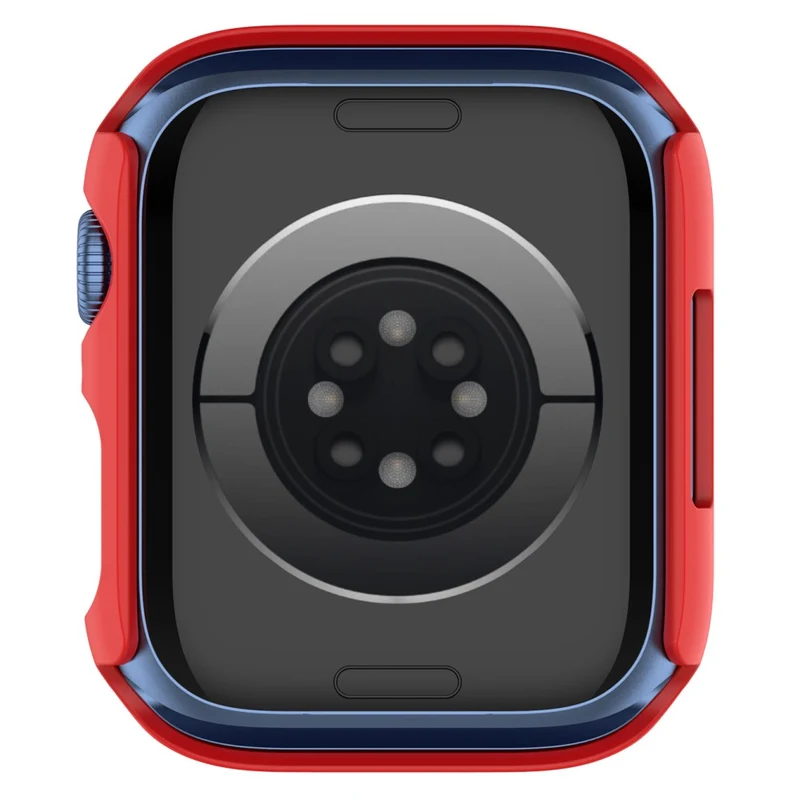Mega Modisch Apple Watch Series 7 45mm Hülle mit Displayschutz in Plastik und Gehärtetes Glas