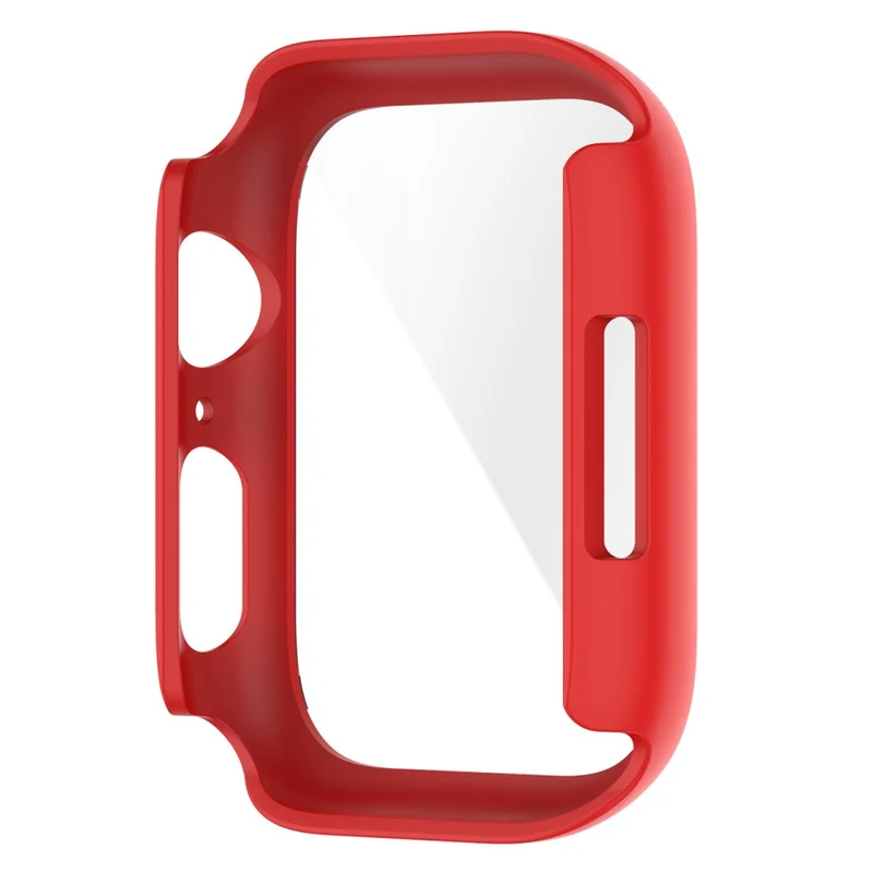 Mega Modisch Apple Watch Series 7 45mm Hülle mit Displayschutz in Plastik und Gehärtetes Glas