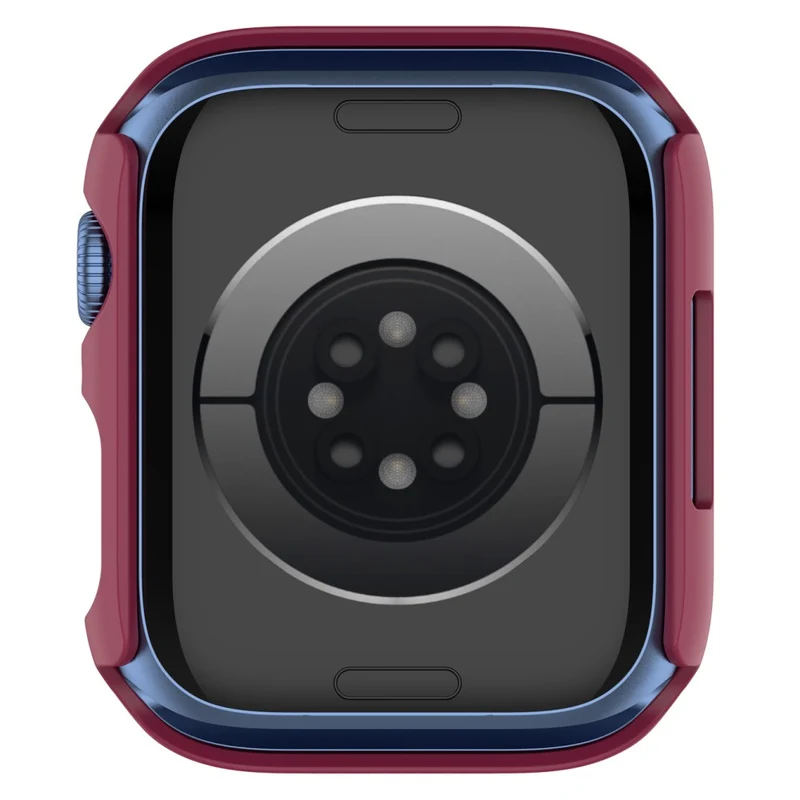 Mega Modisch Apple Watch Series 7 45mm Hülle mit Displayschutz in Plastik und Gehärtetes Glas