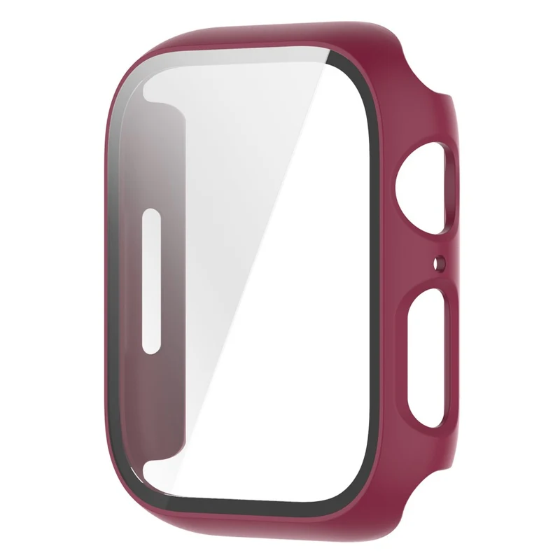Mega Modisch Apple Watch Series 7 45mm Hülle mit Displayschutz in Plastik und Gehärtetes Glas