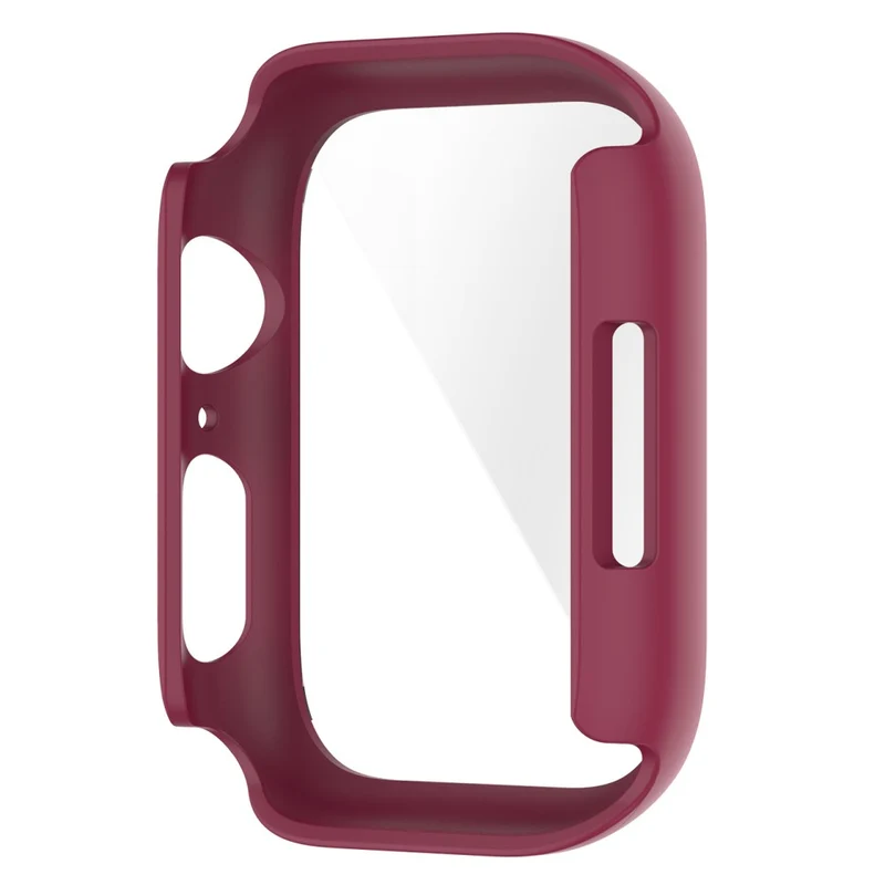 Mega Modisch Apple Watch Series 7 45mm Hülle mit Displayschutz in Plastik und Gehärtetes Glas