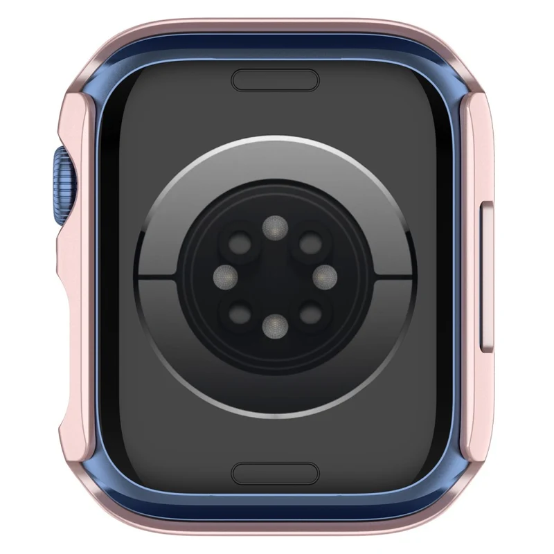 Mega Modisch Apple Watch Series 7 45mm Hülle mit Displayschutz in Plastik und Gehärtetes Glas