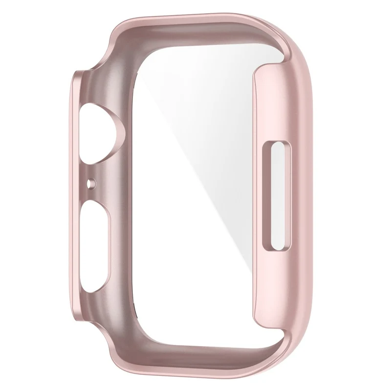 Mega Modisch Apple Watch Series 7 45mm Hülle mit Displayschutz in Plastik und Gehärtetes Glas