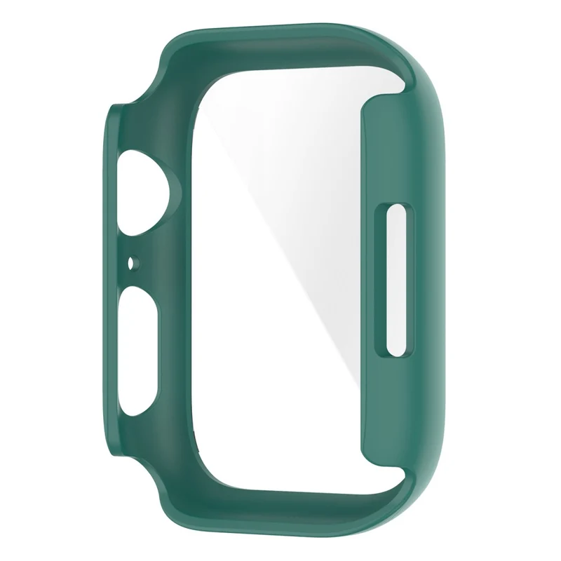 Unglaublich Schön Apple Watch Series 7 41mm Hülle mit Displayschutz in Plastik und Gehärtetes Glas