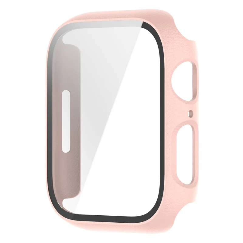 Unglaublich Schön Apple Watch Series 7 41mm Hülle mit Displayschutz in Plastik und Gehärtetes Glas
