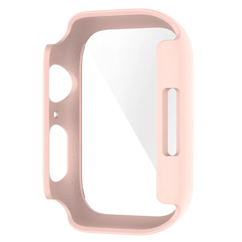 Unglaublich Schön Apple Watch Series 7 41mm Hülle mit Displayschutz in Plastik und Gehärtetes Glas