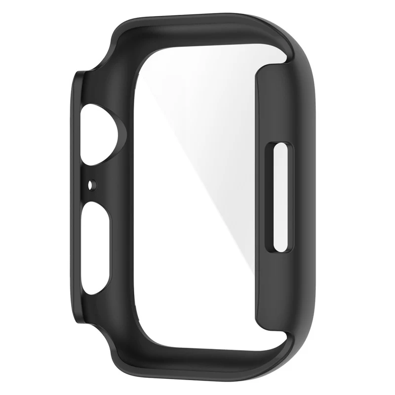 Unglaublich Schön Apple Watch Series 7 41mm Hülle mit Displayschutz in Plastik und Gehärtetes Glas
