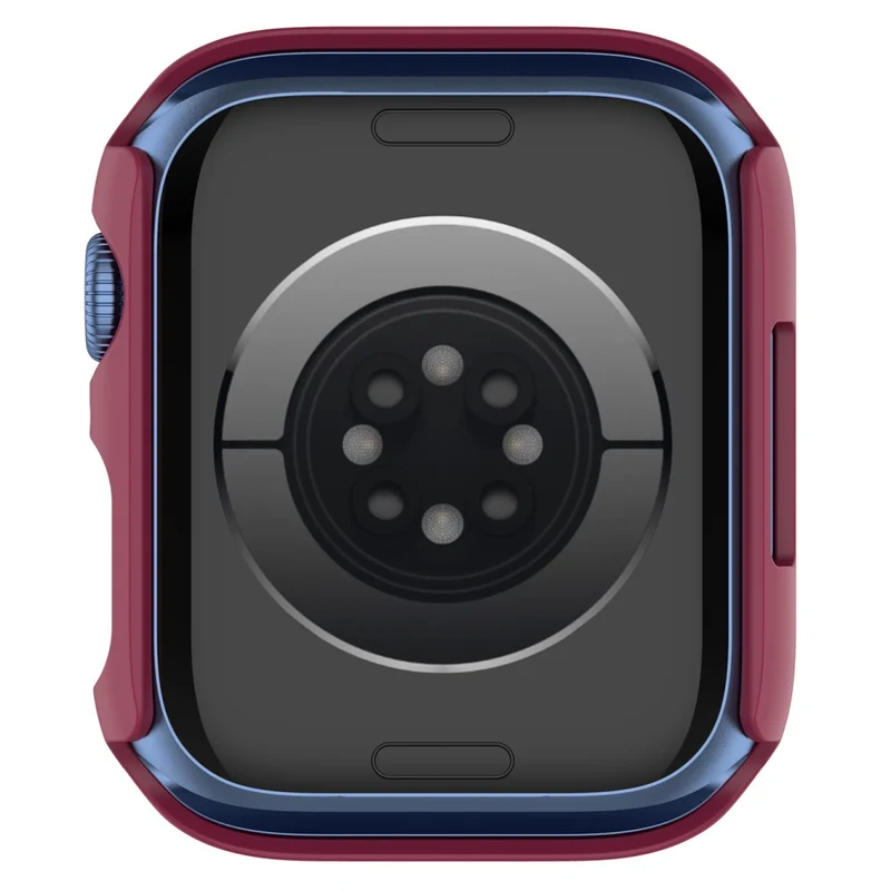 Unglaublich Schön Apple Watch Series 7 41mm Hülle mit Displayschutz in Plastik und Gehärtetes Glas
