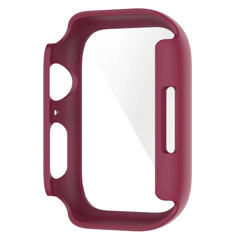 Unglaublich Schön Apple Watch Series 7 41mm Hülle mit Displayschutz in Plastik und Gehärtetes Glas