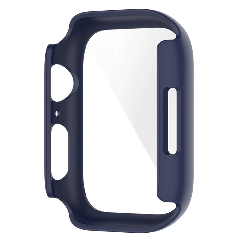 Unglaublich Schön Apple Watch Series 7 41mm Hülle mit Displayschutz in Plastik und Gehärtetes Glas