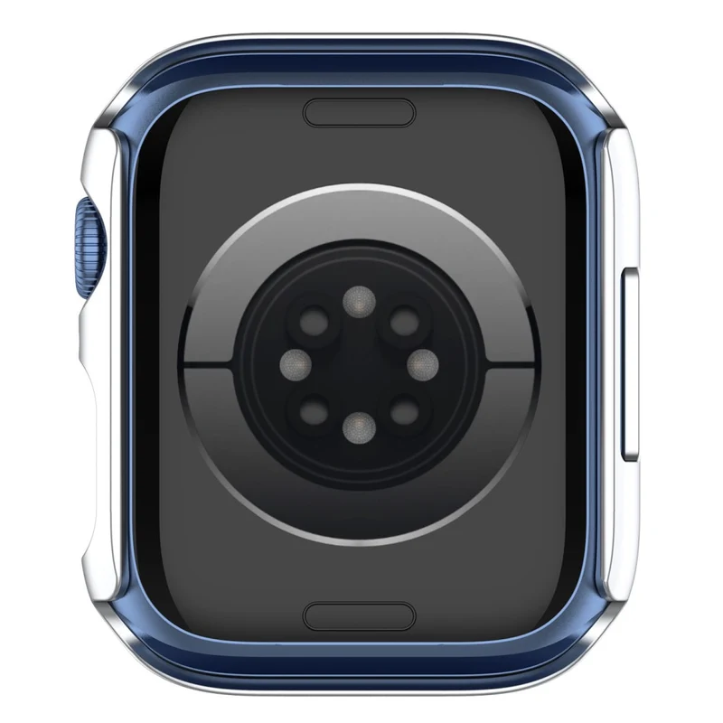 Unglaublich Schön Apple Watch Series 7 41mm Hülle mit Displayschutz in Plastik und Gehärtetes Glas