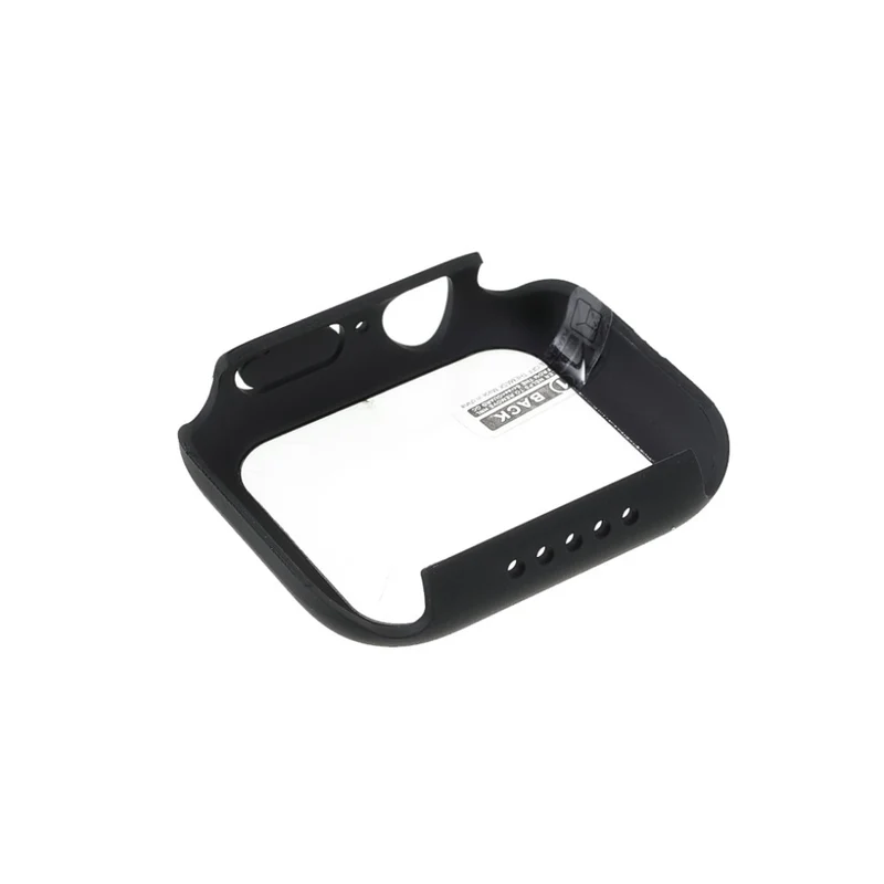 Schön Apple Watch Series 7 41mm Hülle mit Displayschutz in Plastik und Gehärtetes Glas