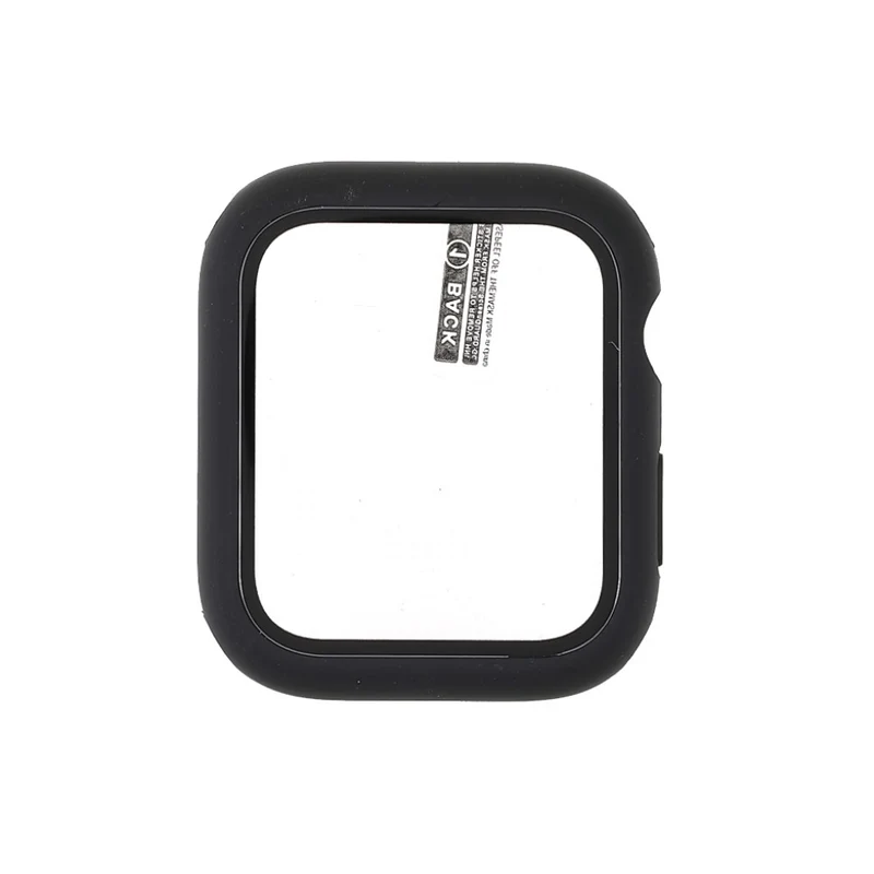 Super Modisch Apple Watch Series 7 45mm Hülle mit Displayschutz in Plastik und Gehärtetes Glas