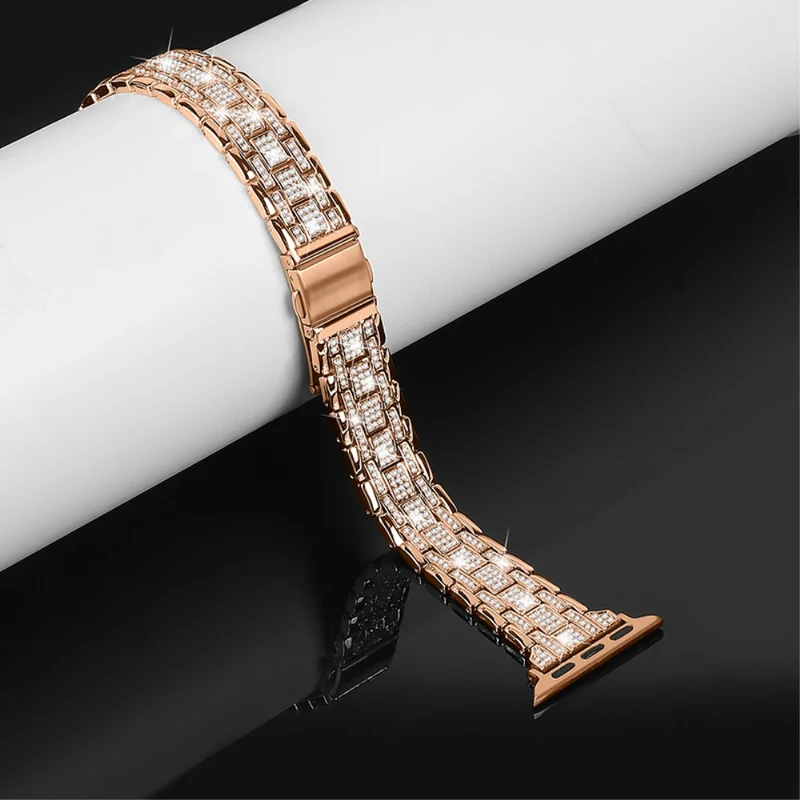 Mega chillig Universell Apple Metall und Strass armband
