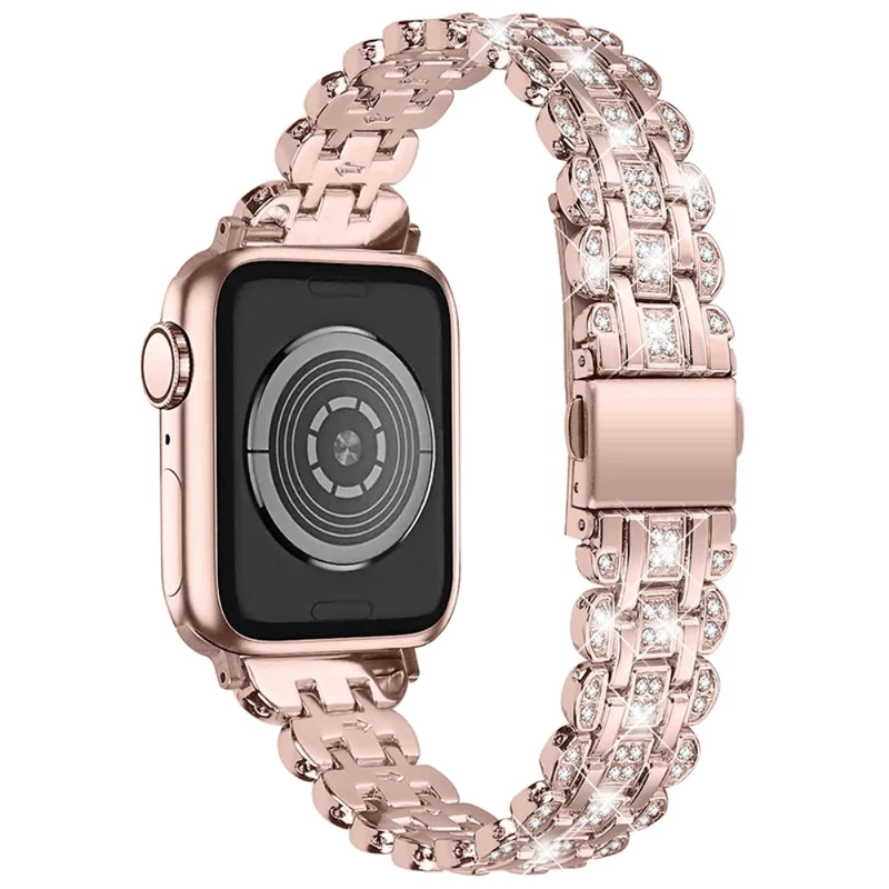 Auffallend süß Universell Apple Metall und Strass armband