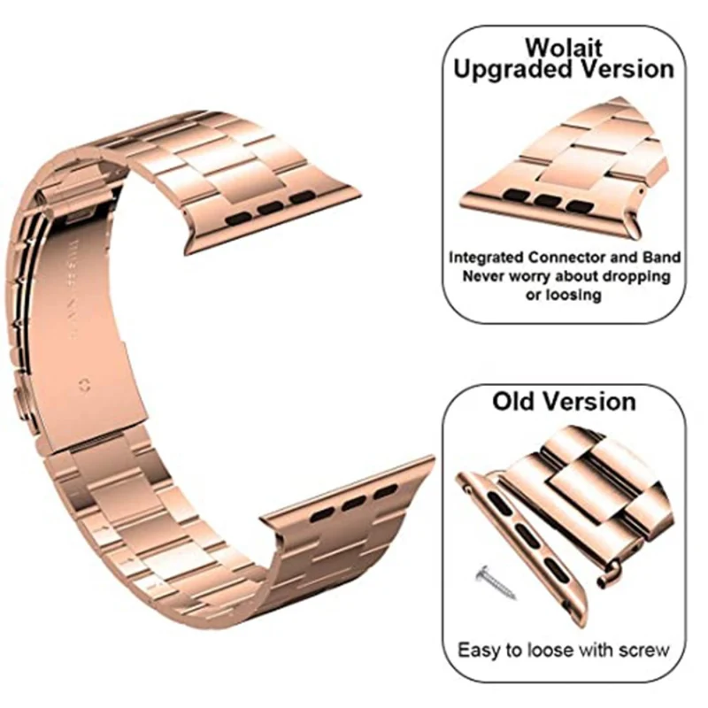 Stilvoll Universell Apple Metall armband
