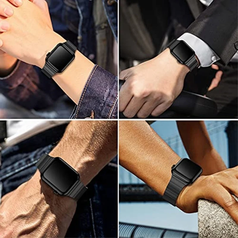 Sehr elegant Universell Apple Metall armband