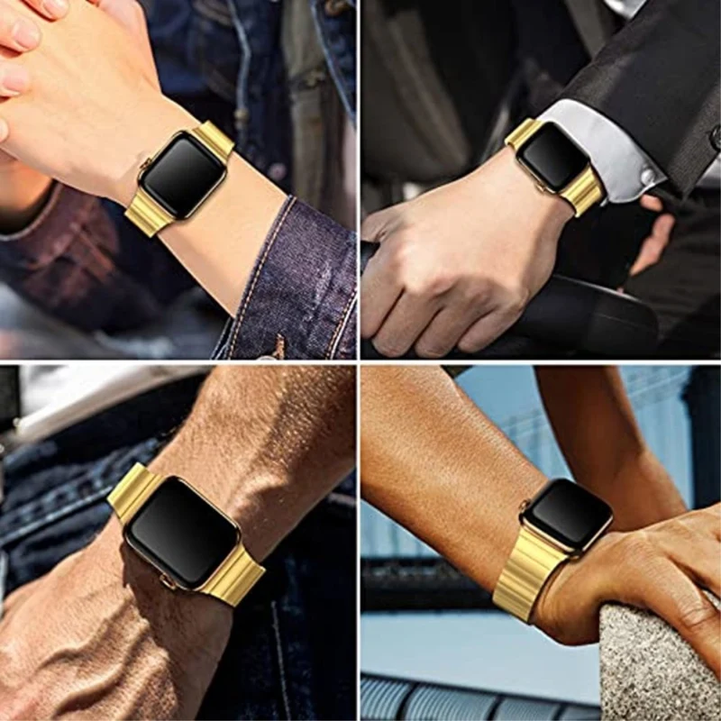 Sehr elegant Universell Apple Metall armband