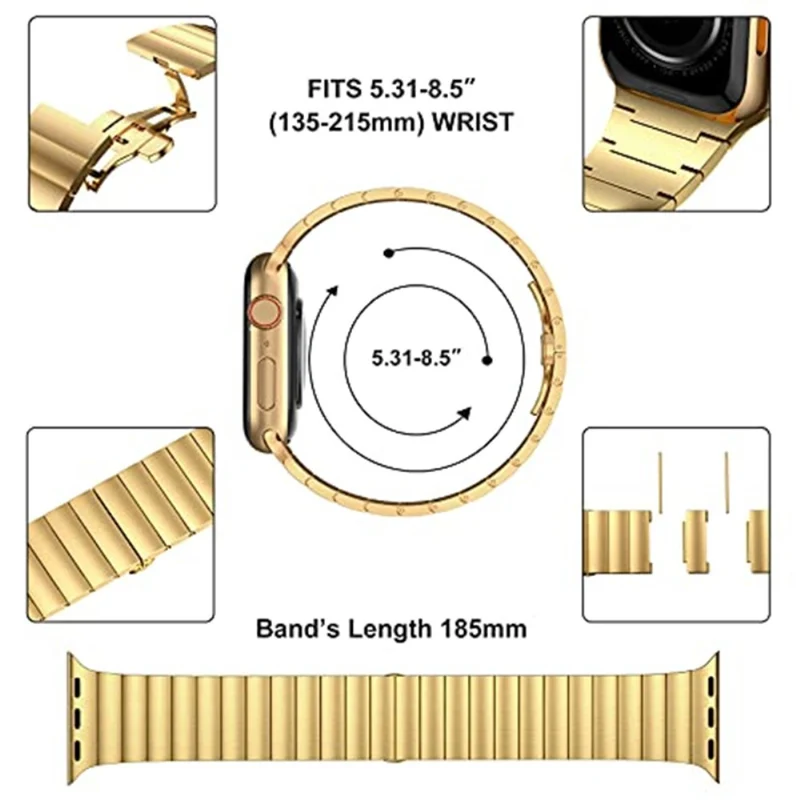 Sehr elegant Universell Apple Metall armband