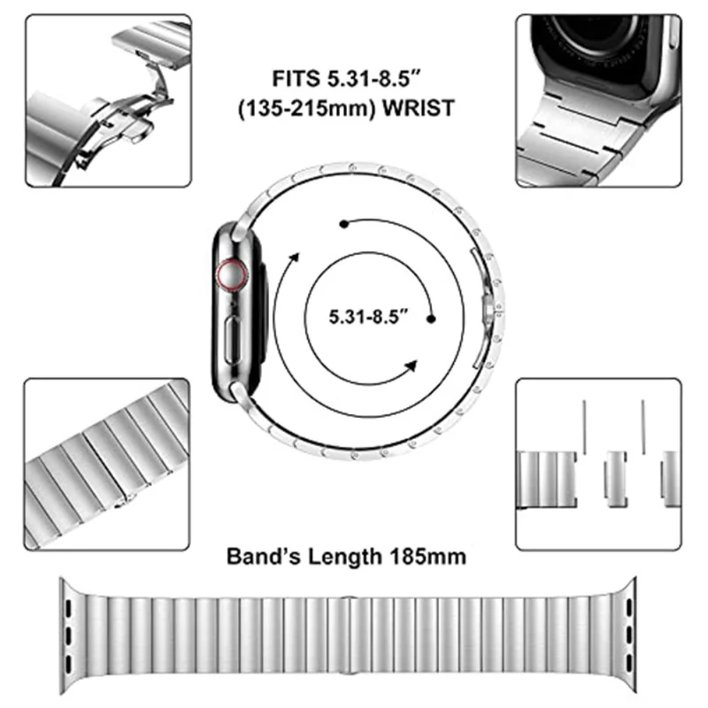 Sehr elegant Universell Apple Metall armband