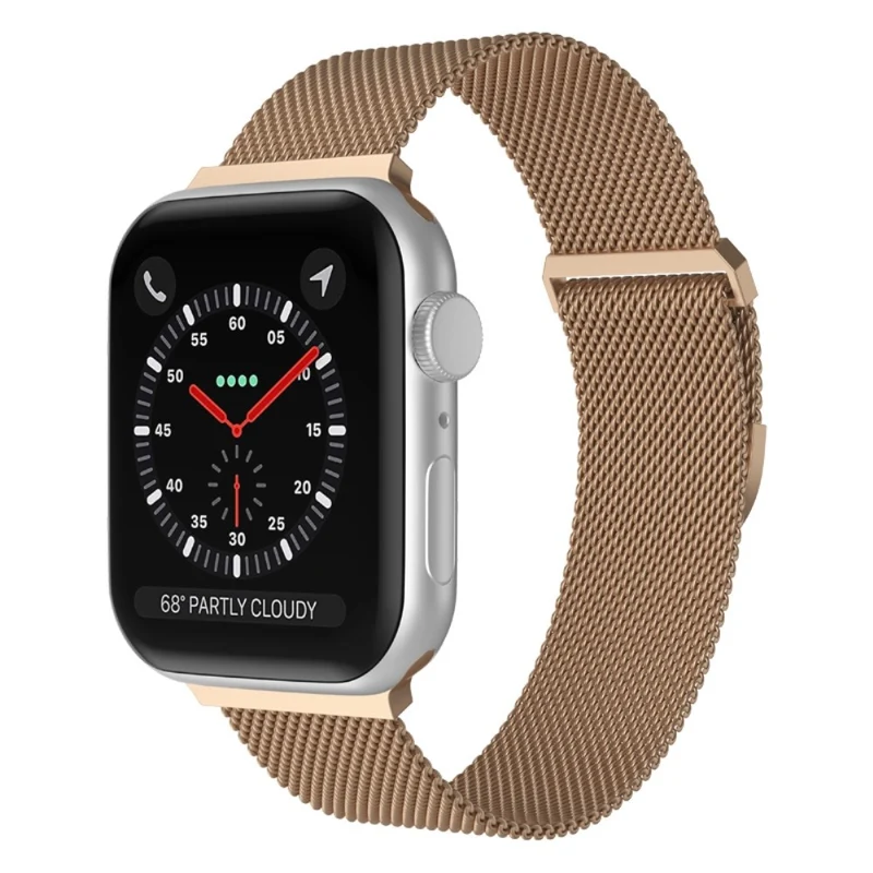Mega elegant Apple Watch Series 7 45mm Metall armband