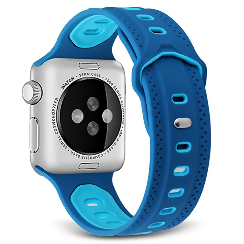 Sehr cool Apple Watch Series 7 45mm Silikon / TPU armband