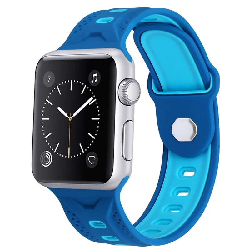 Sehr cool Apple Watch Series 7 45mm Silikon / TPU armband